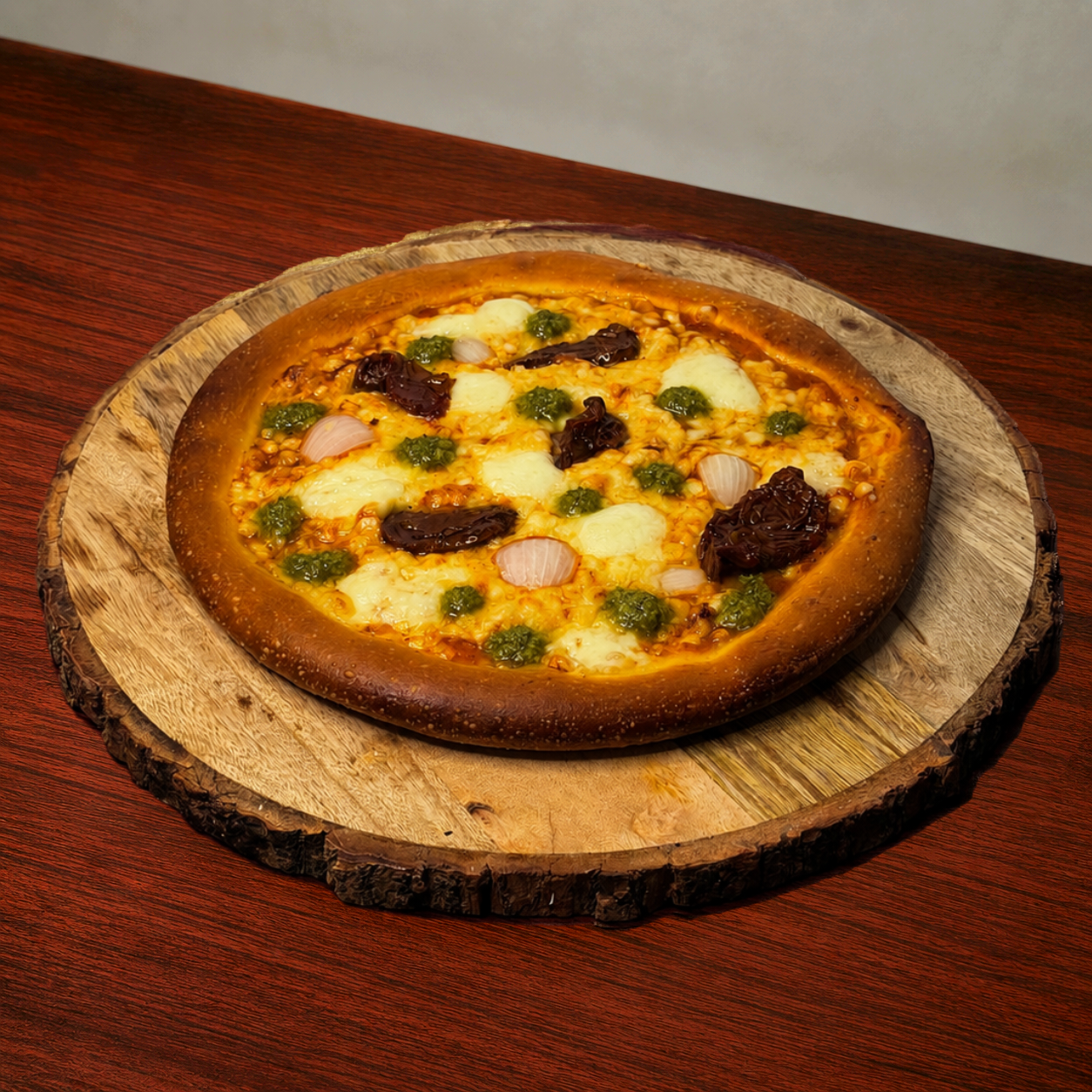 Gourmet Bloom Pizza
